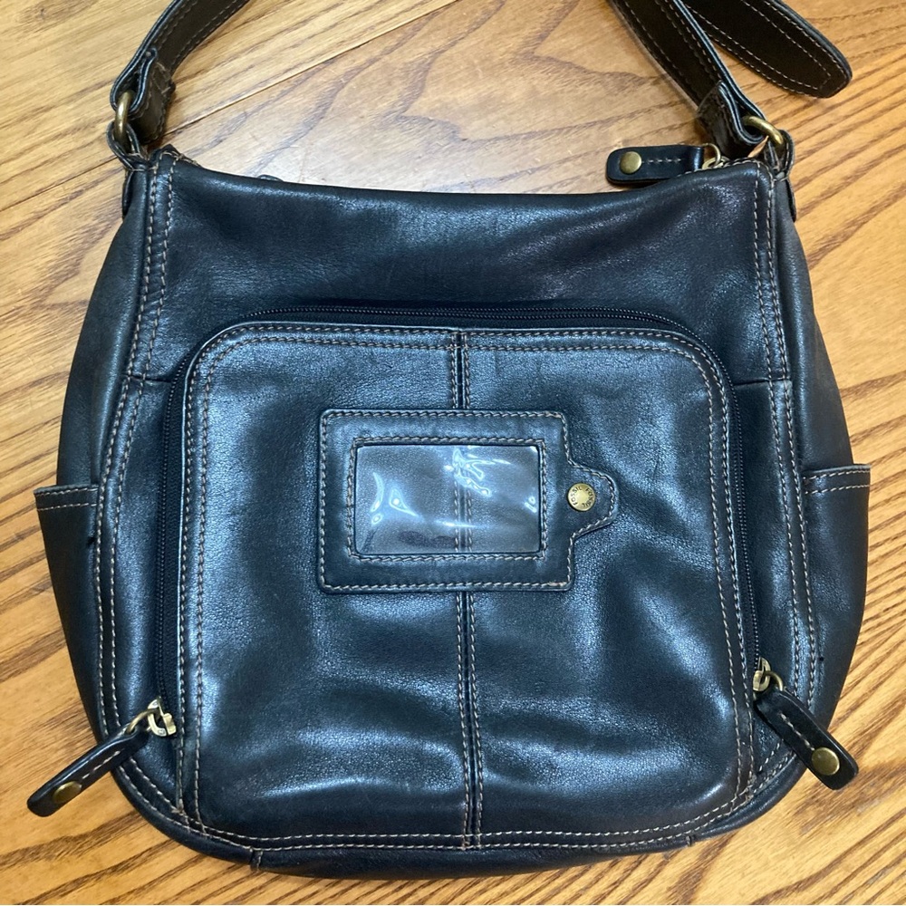 Fossil Black Leather Bag